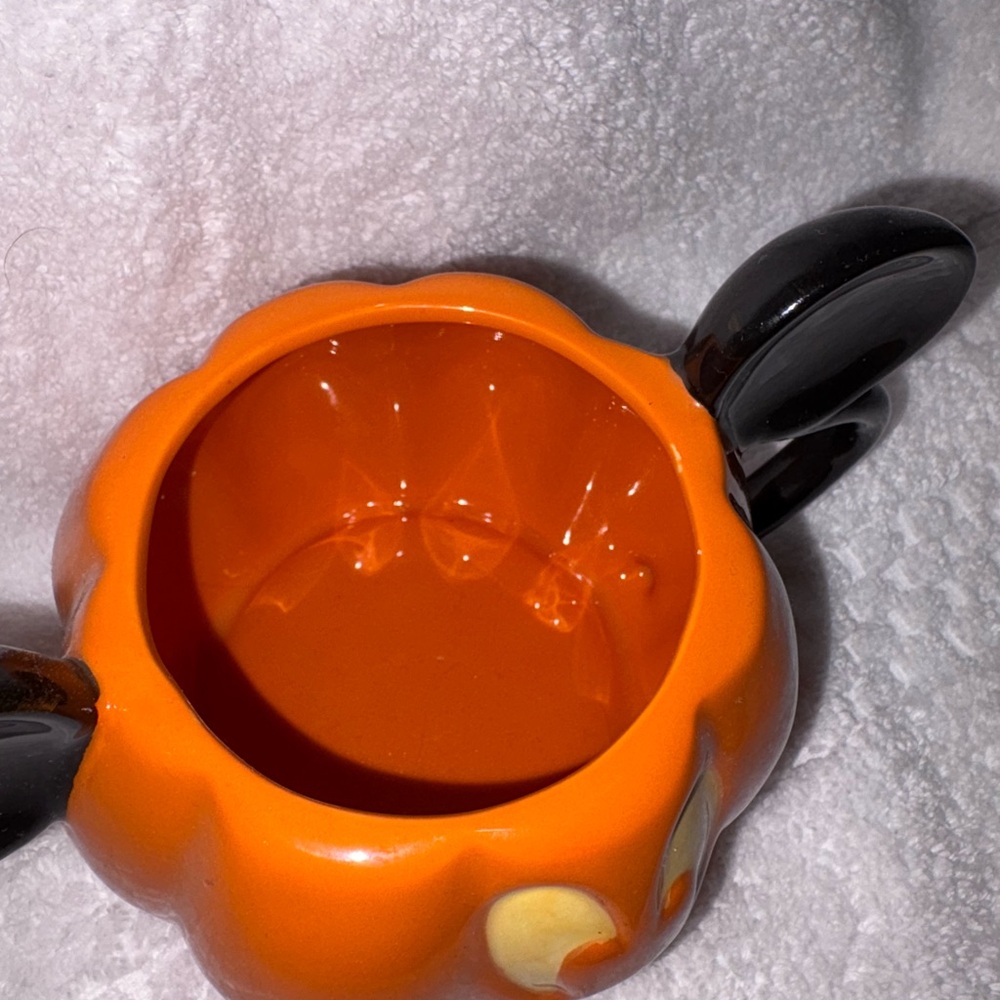 Disney Mickey Mouse Pumpkin Mug - Picture 2 of 3